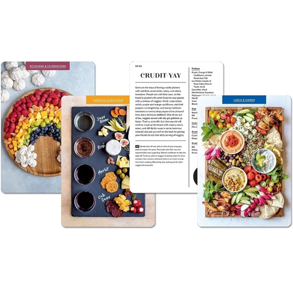 The Cheese Board Deck: 50 Cards for Styling Spreads, Savory and Sweet - Picture 2 of 8